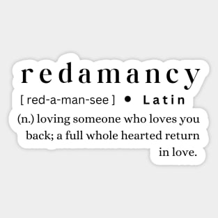 Redamancy Sticker